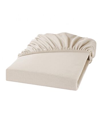 Percale Fitted Sheet - 160X200+30